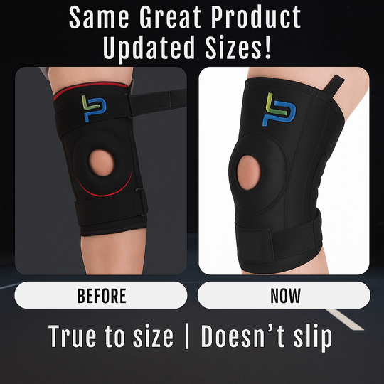 Knee Brace | Pickleball | Silicone Spiral Memory Springs |Support for Men & Women  | PatellCompression Sleeve | Workouts & Running